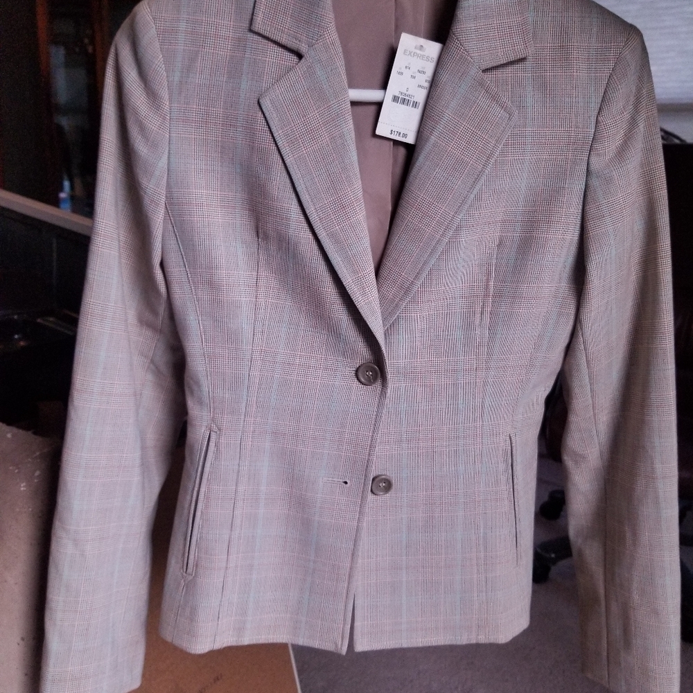 Express pencil skirt and blazer